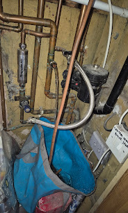 Boiler pipes and pump photographed in Yorkshire — Boiler Rescue 247