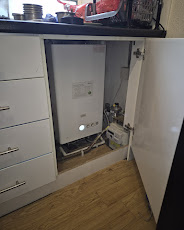 Boiler fitted in kitchen cabinet in Yorkshire — Boiler Rescue 247