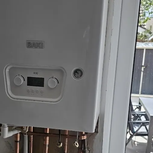 Baxi 400 Combi Installation in Bradford — recent job by Boiler Rescue 247 Gas Safe engineer