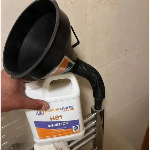 System Inhibitor Top-Up in Leeds — recent job by Boiler Rescue 247 Gas Safe engineer